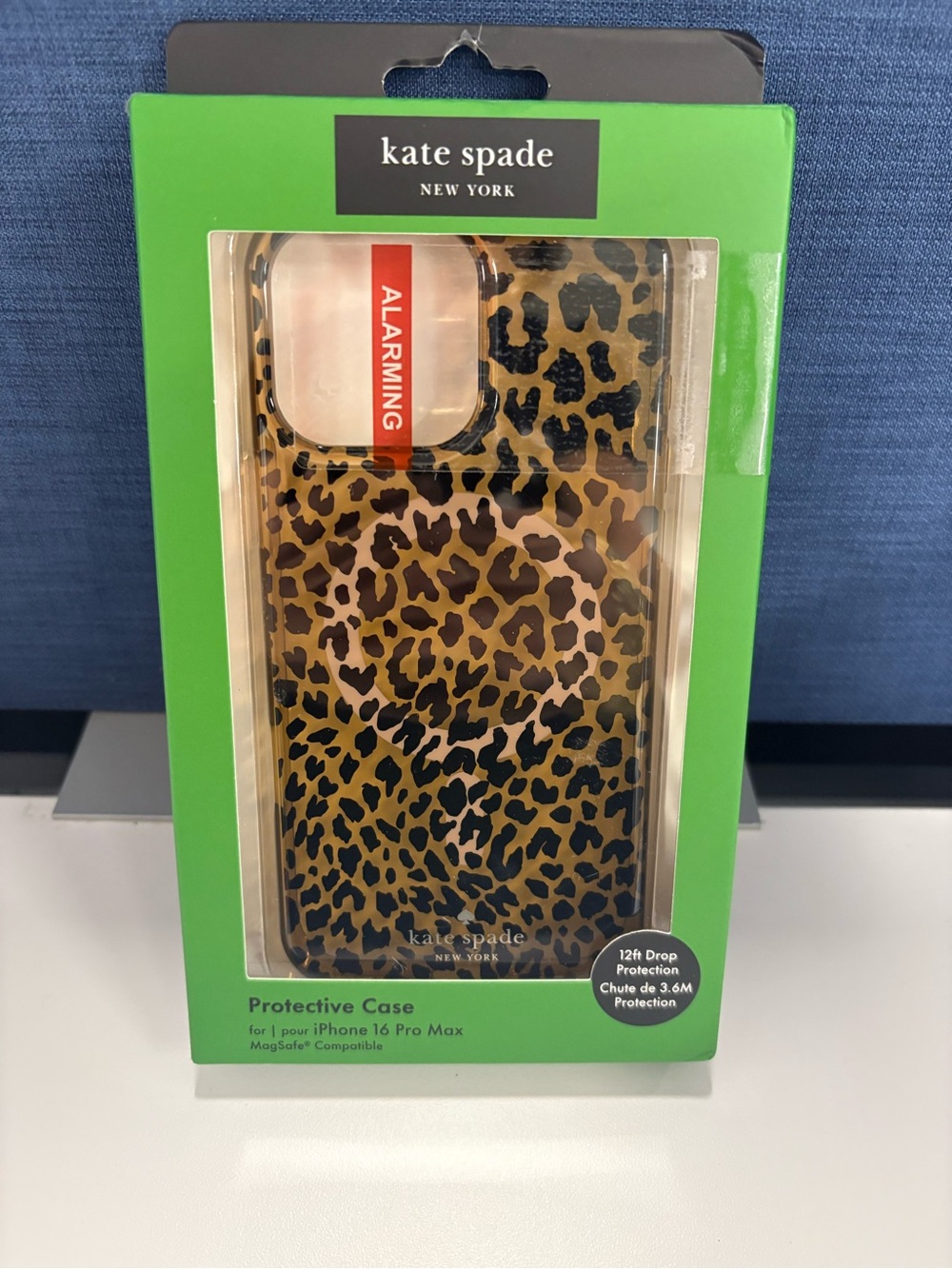 kate spade Leopard Print iPhone Case - Brown & Black